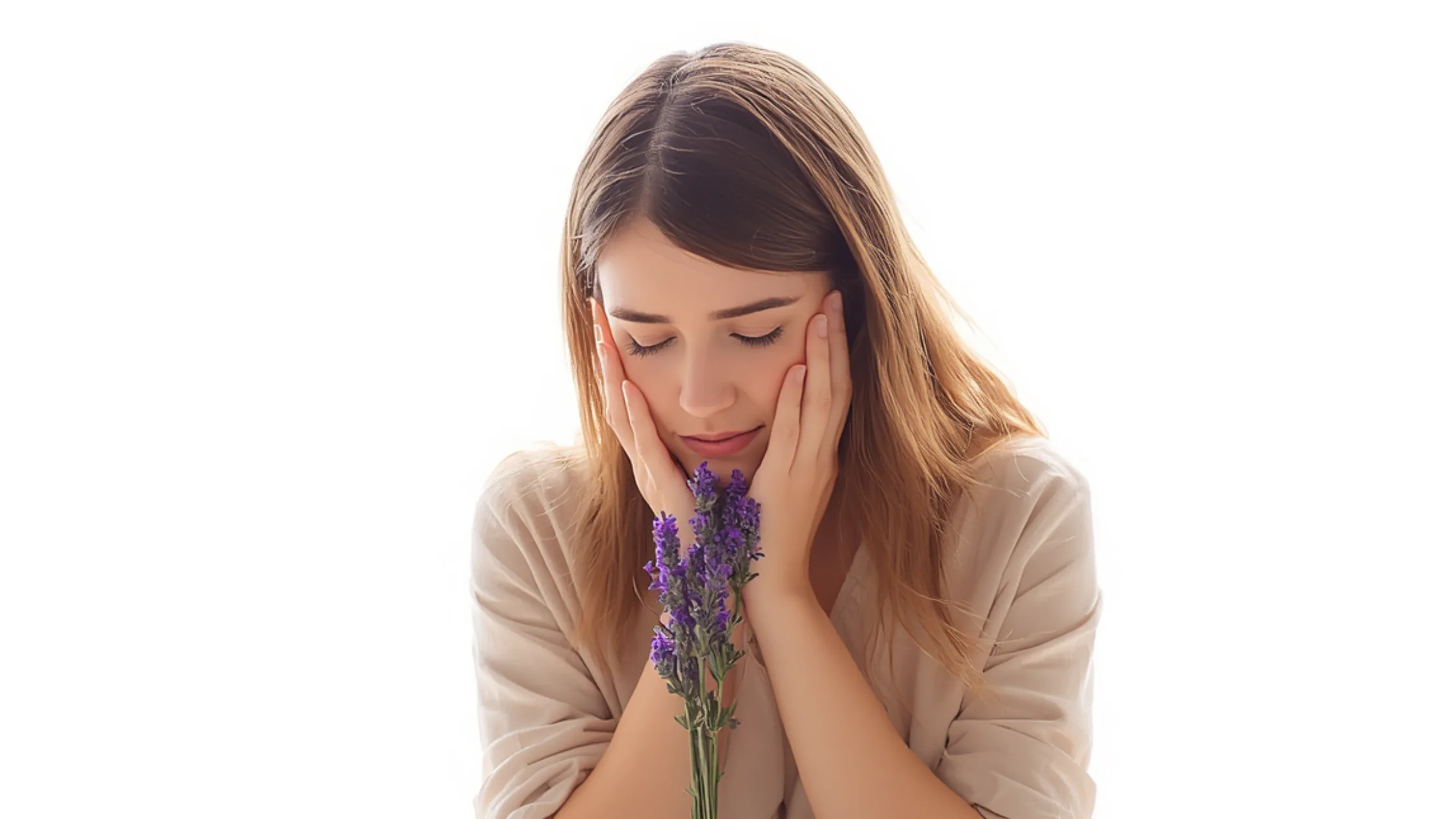 Lavender person